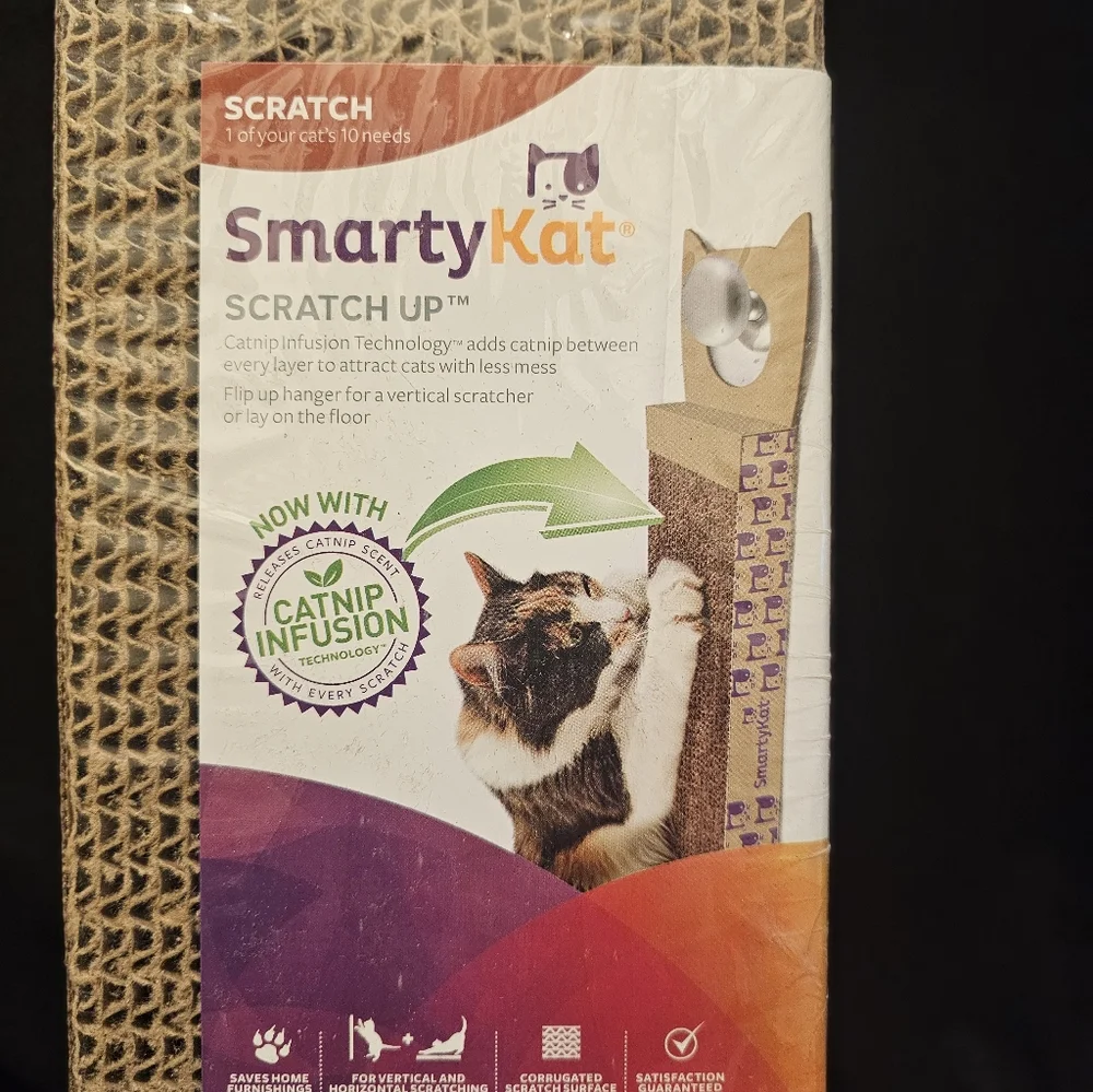 Scratch Up Cat Scratcher - Brown